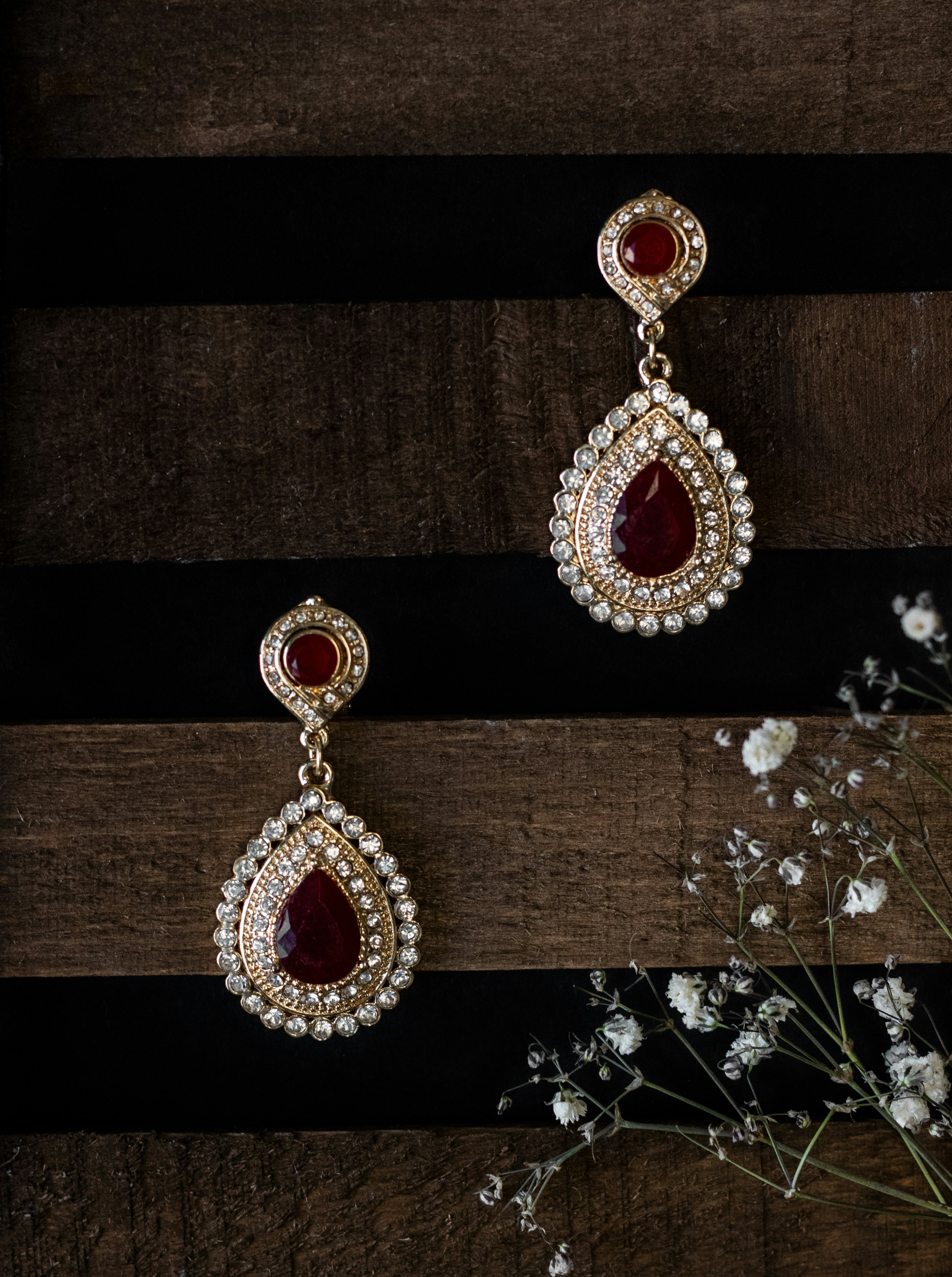 Ruby Earings